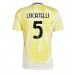 Juventus Manuel Locatelli #5 Borte Drakt 2024-25 Kortermet